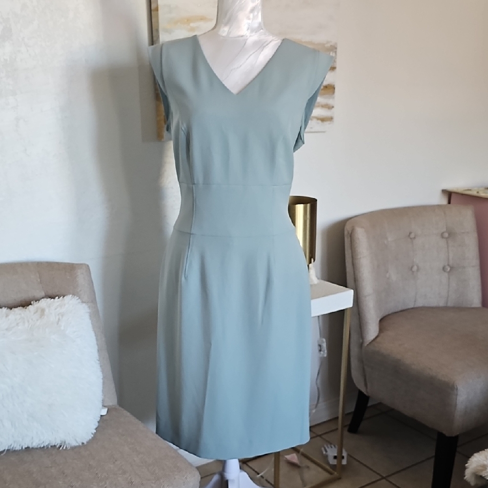 Preston & York Light Blue Midi Dress